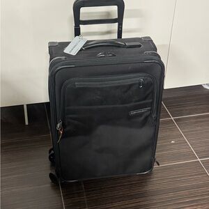 Briggs & Riley Black Carry-On Rolling Suitcase
